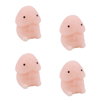 Squishies Mochi Squishy Toys Ding Ding Squishies Cute Cartoon Dingding Toy Mini Kawaii Squishy Squeeze Stress Relief Toys Stress Relief Toys for Adults Anti Stress Ball