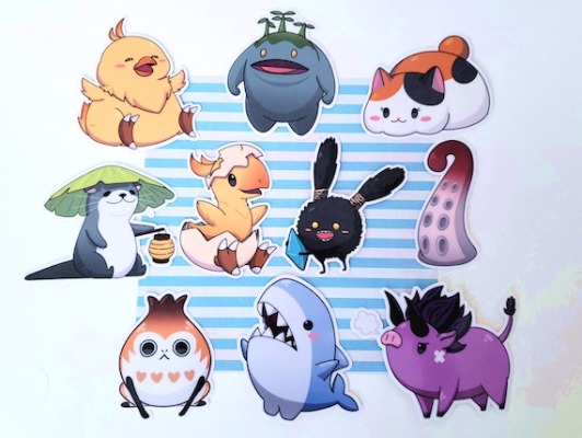 FFXIV Pet Minion Stickers | Etsy