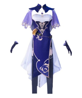 MayMaxPlay Genshin Impact Cosplay Cute Klee Cosplay Costume Uniform Dress Halloween Full Set