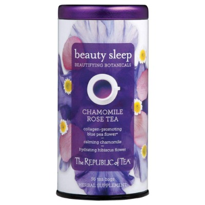 The Republic of Tea Beautifying Botanicals Beauty Sleep Chamomile Rose Herbal Tea Bags (36 count)