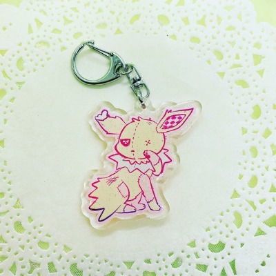 plush jolteon charm