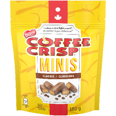 COFFEE CRISP NESTL Minis, 180g Bag