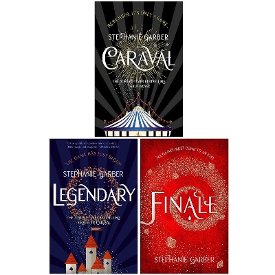 Caraval Series 3 Books Collection Set By Stephanie Garber (Caraval, Legendary, Finale)