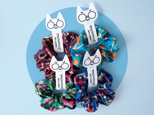 Cute Vibrant Sailor Moon Characters Handmade Scrunchie | Etsy