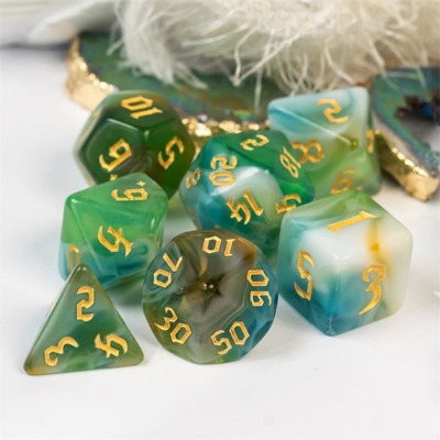 Forgotten Planet Dice  Earth Dice  World Dice  Nature Dice | Etsy UK