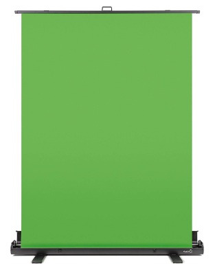 Elgato Green Screen - Collapsible Chroma Key Backdrop, Wrinkle-Resistant Fabric and Ultra-Quick Setup for background removal for Streaming, Video Conferencing, on Instagram, TikTok, Zoom, Teams, OBS