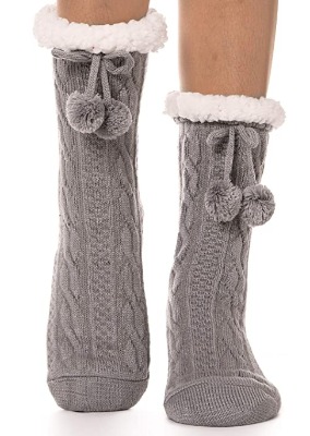 EBMORE Slipper Fluffy Socks