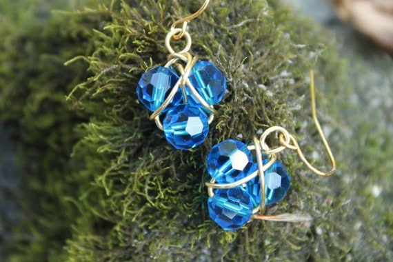 Magical Zora's Sapphire Earrings | Etsy