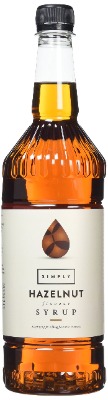 Simply Hazelnut Syrup 1 Litre