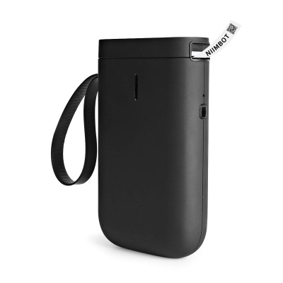 Label Maker Machine NiiMbot D11 2021 Portable Wireless Connection Label Printer Tape Included Multiple Templates Available for Phone Pad Easy to Use Office Home Organization USB Rechargeable Black