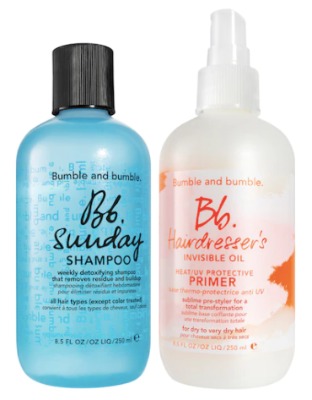 Sunday Shampoo & Hairdresser's Invisible Oil Primer Set - Bumble and bumble | Sephora