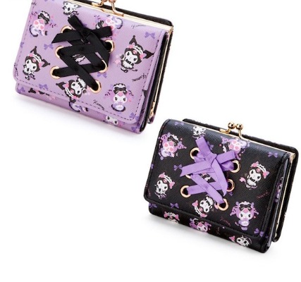 Kuromi Anime Design Wallet/ Pouch/folding Wallet/ Kawaii Cute | Etsy