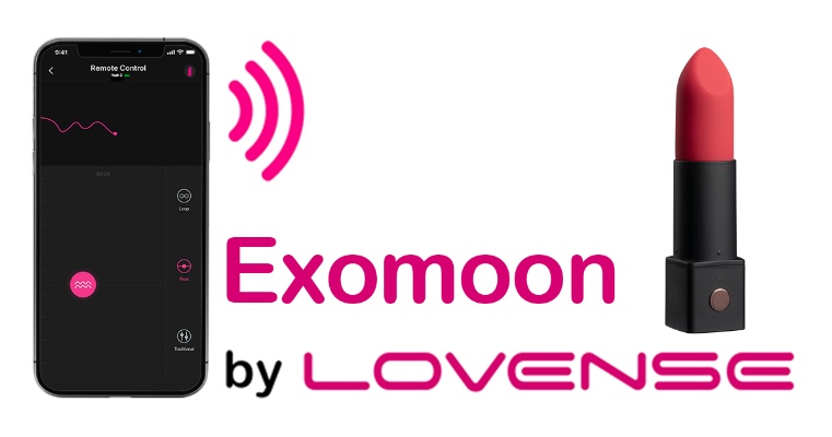 Exomoon is a secret, mini, lipstick bullet vibrator.