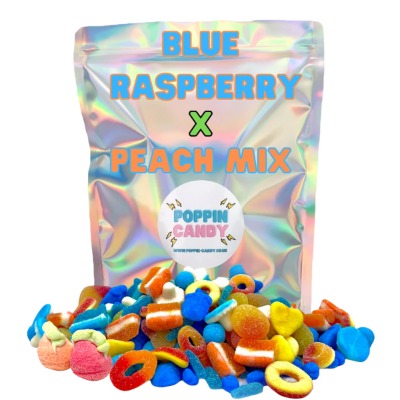 Blue Raspberry X Peach Mix 1KG