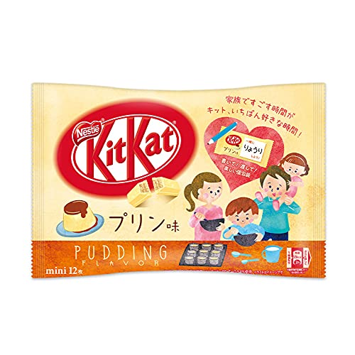 NEW LIMITED KitKat mini Pudding Flavor 12 pieces Japan Import
