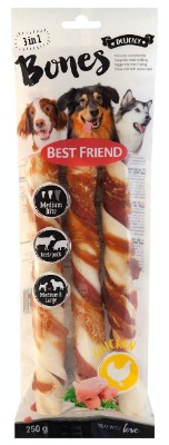 Best Friend Bones 3 in 1 Rull 3 x 25cm