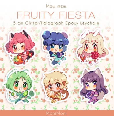 Mew Mew Fruity Fiesta  from Moni's Drops