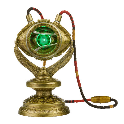 DR. STRANGE Marvel Legends Series Doctor Strange Premium Role Play Eye of Agamotto Electronic Talisman Adult Fan Costume and Collectible, Ages 14 and Up multicolor F0221