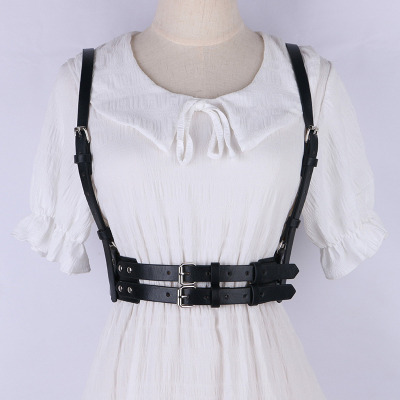 Black Strap Dress Harness