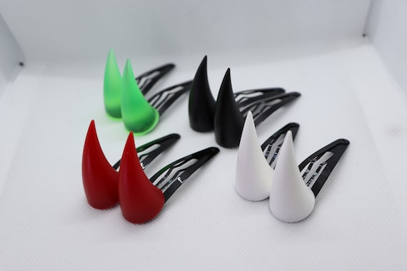 Small Demon Horns Cute Gothic Devil | Etsy