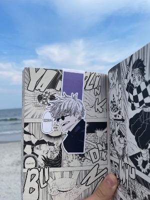 Ultimate Void Magnetic Bookmark  Anime Bookmark | Etsy