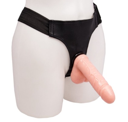 Cock and Balls Strap-On – 7 Inch