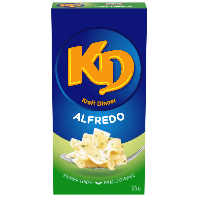 Kraft Dinner Alfredo Macaroni  Cheese, 175g (Pack of 24)