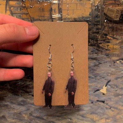 Robert Pattinson Earrings | Etsy