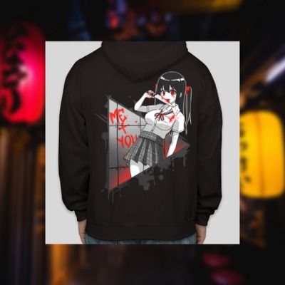 Yandere Style Zip Hoodie | Miyune