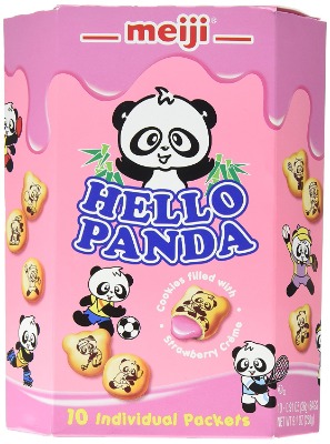 Meiji Hello Panda Strawberry