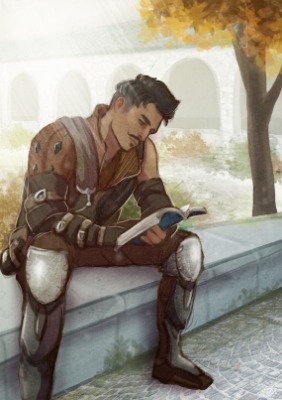 Dorian  Skyhold Studying | Etsy Canada