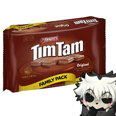 Arnotts Tim Tam Chocolate Biscuits Family Pack, 365g