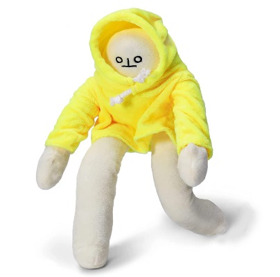 16 Inch Banana Doll Plush Stuffed Men Toy with Magnet, Funny Changeable Pillow Stress Release Hugs Toys Christmas Birthday Gifts for Kids Boys Girls