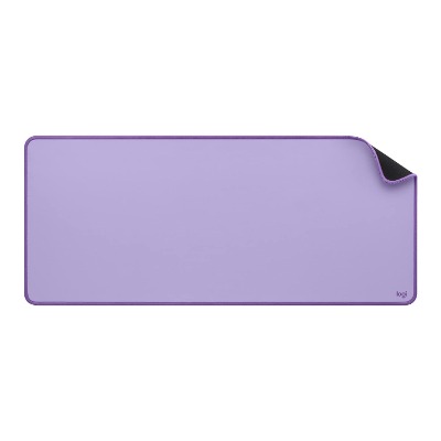Logitech Desk Mat - Studio Series, Multifunctional Large Desk Pad, Extended Mouse Mat, Office Desk Protector with Anti-Slip Base, Spill-Resistant Durable Design, in Lavender