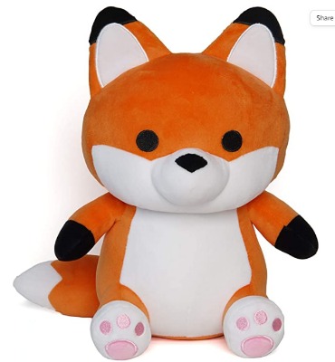 Amazon.com: Avocatt Orange Red Fox Plush - 10 Inches Stuffed Animal Plushie - Hug and Cuddle with Squishy Soft Fabric and Stuffing - Cute Toy Gift for Boys and Girls : Toys & Games