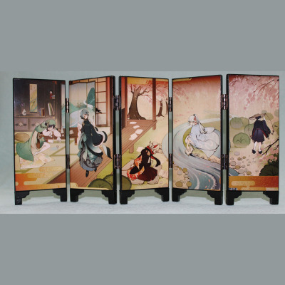 Mini Genshin Folding Screen