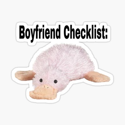 Webkinz waddles googles boyfriend checklist dank meme Sticker by dyslsexyia