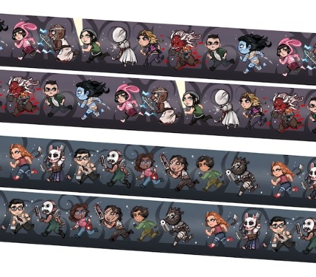 DBD Killer & Survivors  Washi Tape | Etsy