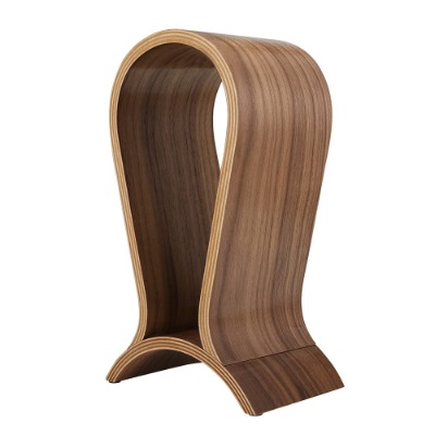 Headphone Stand Wood,Stand for Headphones,Walnut Finish Gaming Headphone Display Compatible for Sennheiser, Bose, Beats, Razer, AKG, Logitech, HyperX, Sony PS4 et.