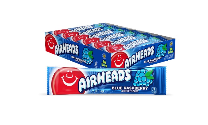 36 Blue Raspberry Airheads