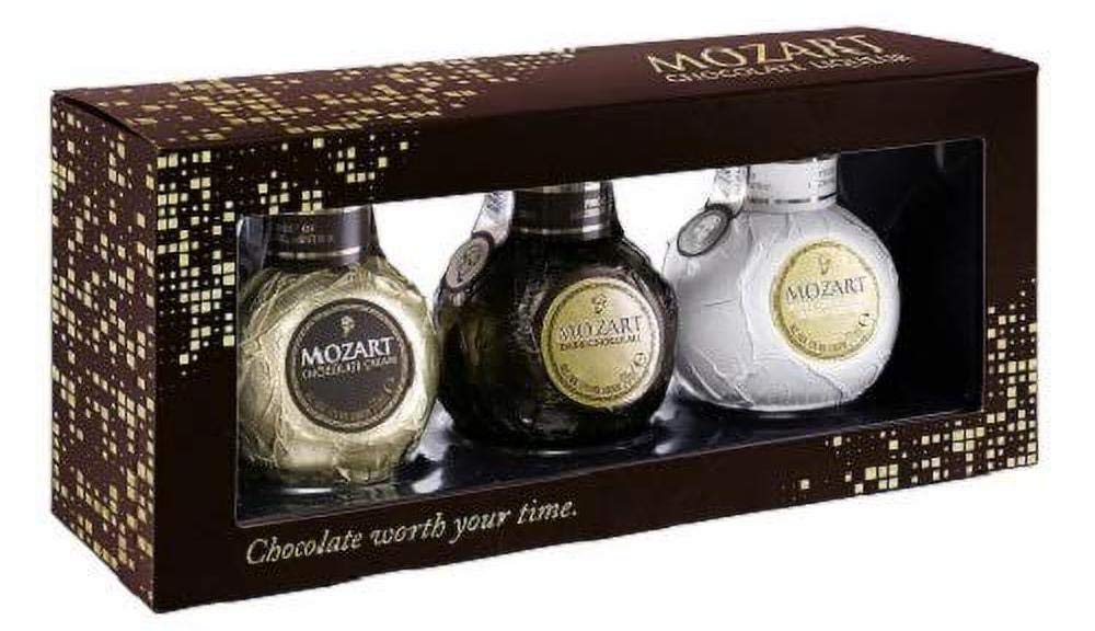 Mozart Chocolate Liqueur Miniature Trio Giftpack