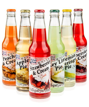 Pie Sodas: Sweet sodas flavored like delicious pies.