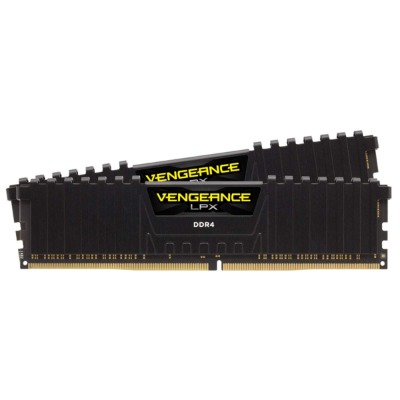 Corsair Vengeance LPX 32GB (2X16GB) DDR4 3200 (PC4-25600) C16 1.35V Desktop Memory - Black