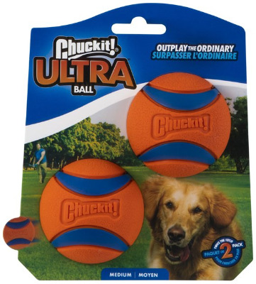 CHUCKIT! Ultra Rubber Ball Tough Dog Toy, Medium, 2 pack - Chewy.com