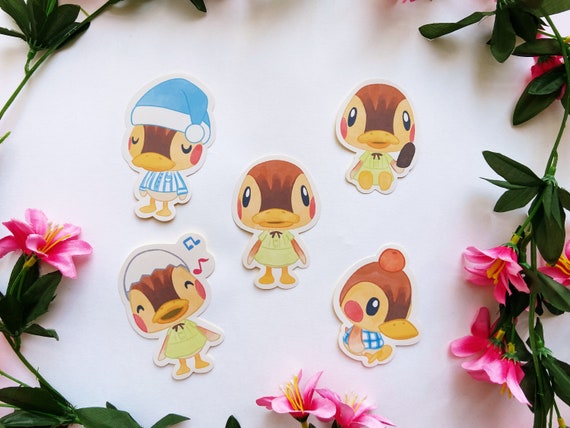Cute Animal Crossing Molly Sticker Pack | Etsy UK