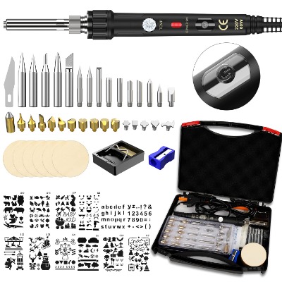 Pyrography soldering iron set