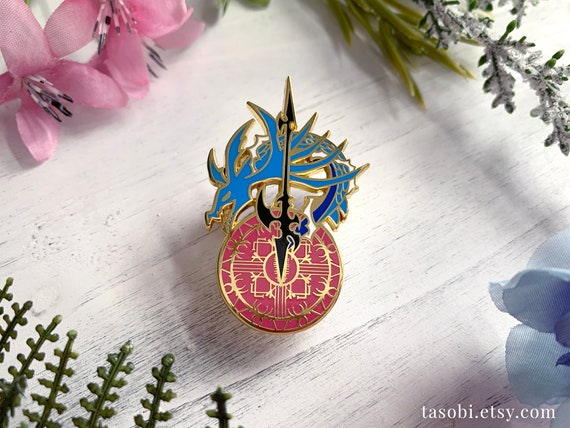 FFXIV Dragoon LB3 Enamel Pin | Etsy