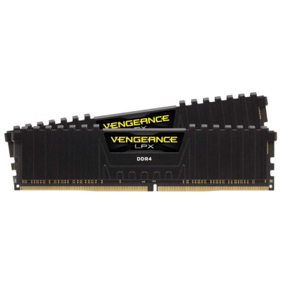 Corsair Vengeance LPX 32GB (2 X 16GB) DDR4 3600 (PC4-28800) C18 1.35V Desktop Memory - Black