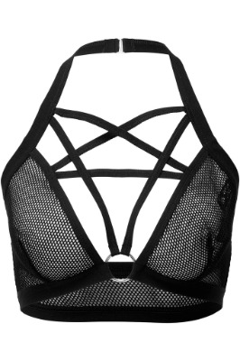 Possess Me Fishnet Bralet [B]