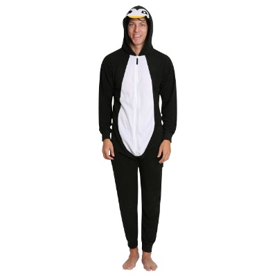 SLEEPHERO Adult Onesie Men Christmas Onesie Pajamas Adult Pajamas for Men Penguin XX-Large